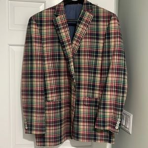 Ralph Lauren Madras Blazer